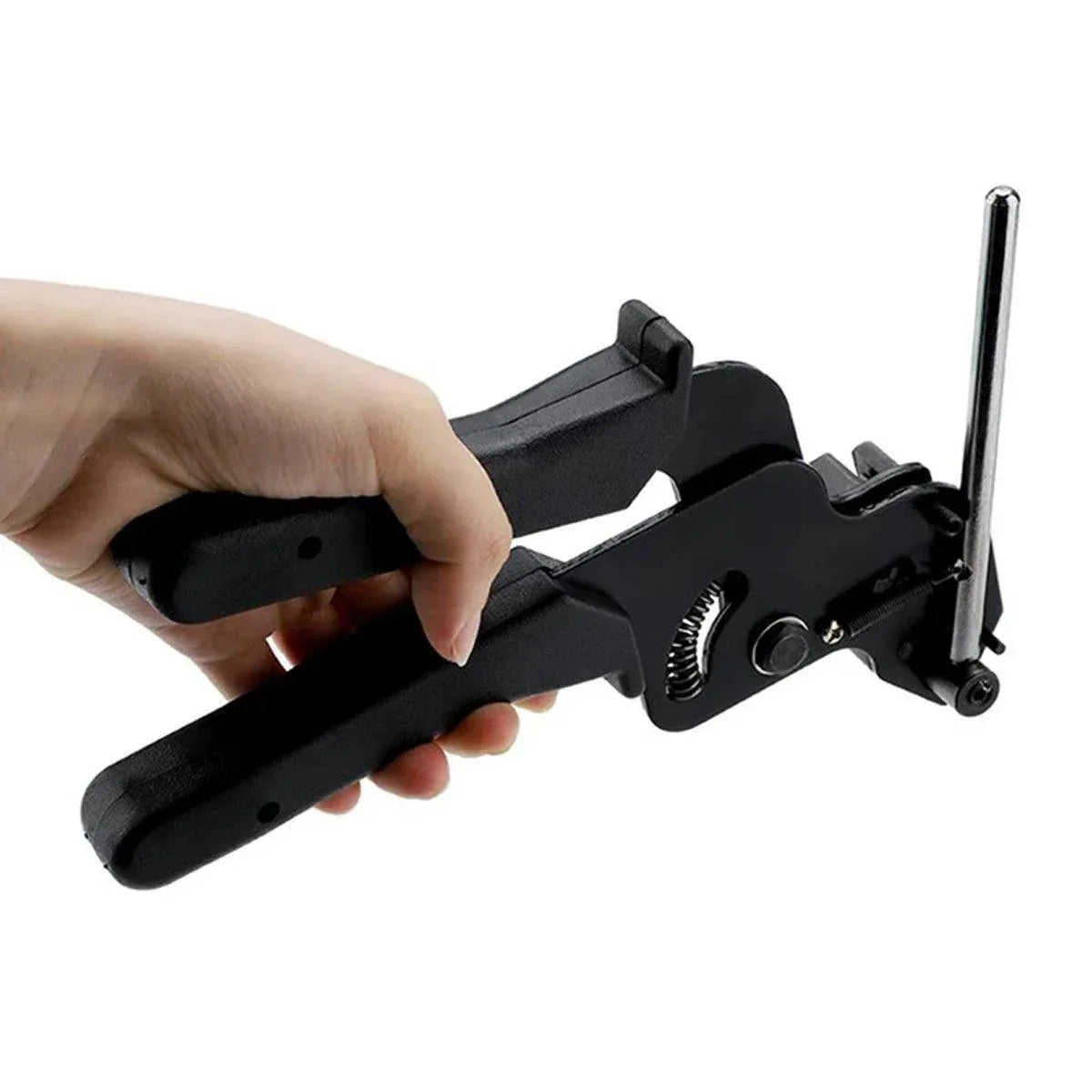 Self Locking Stainless Steel Strapping Pliers Belt Tightener Tool Machine V528-CABLE-TIE-GUN-749258