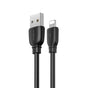 2.4A USB Fast Charger Phone Cable Data Cord For iPhone14 13 12 11Pro Max XR iPad - Black V528-CABLE-TYPE-C-BLACK-807447