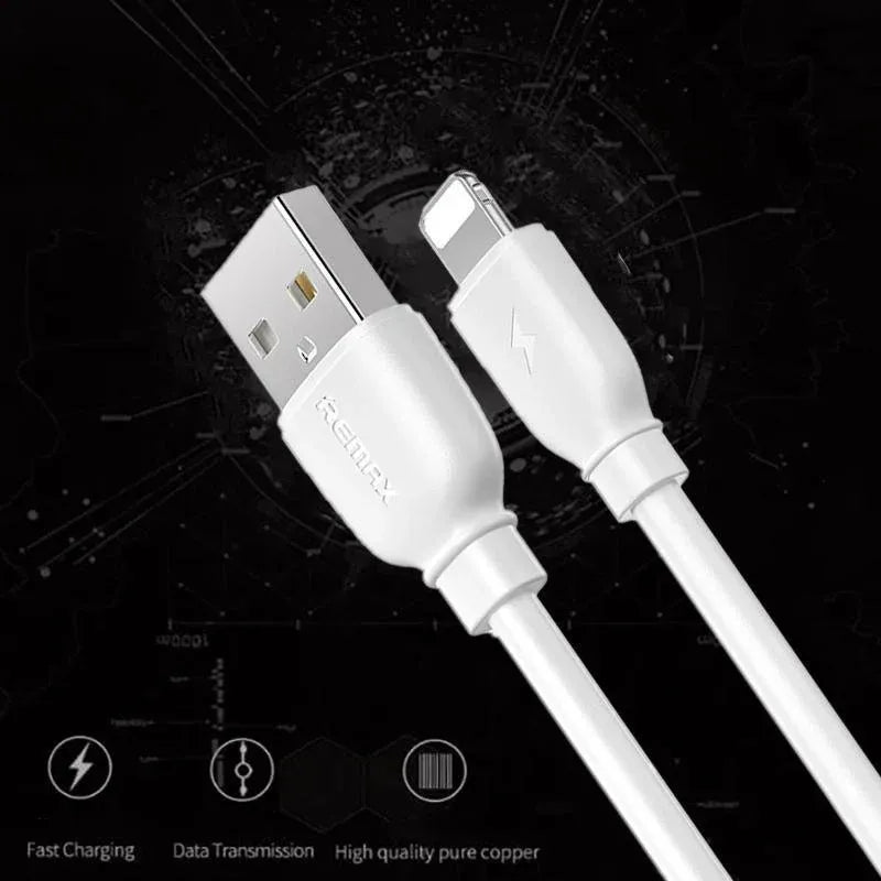 2.4A USB Fast Charger Phone Cable Data Cord For iPhone14 13 12 11Pro Max XR iPad - White V528-CABLE-TYPE-C-WHITE-475681