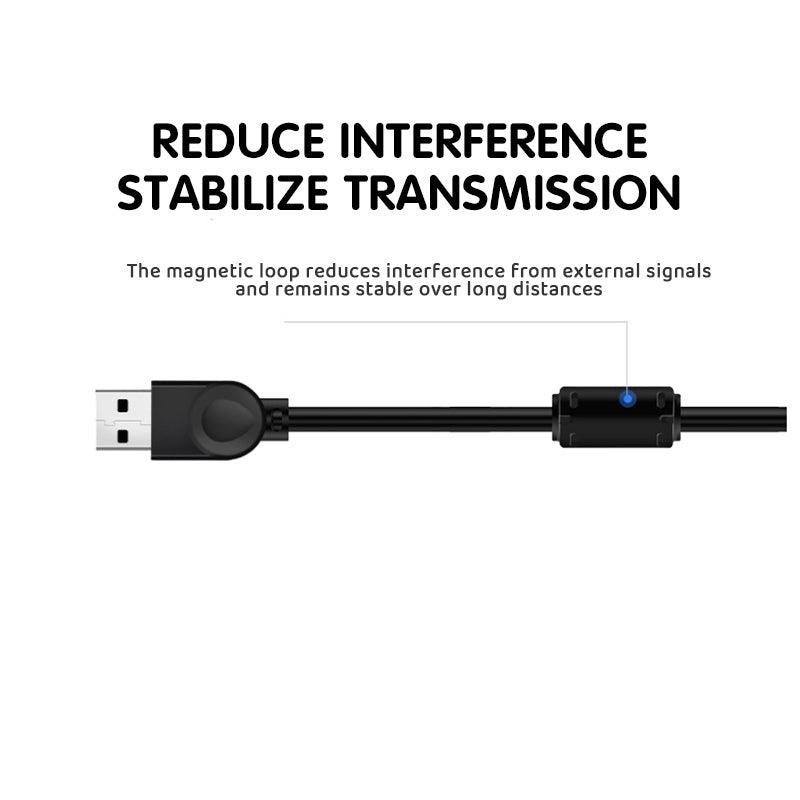 Usb Extension Data Cable 2.0 A Male To A Female Long Cord For Macbook & Computer - 3 m V528-CABLELENGTH-3M59080