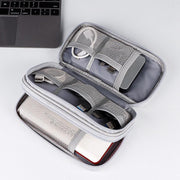 Electronic Accessories Cable Bag Organizer Travel Pouch Storage Cases Charger - Grey V528-CABLESTORAGEPACKAGE-GREY-217330