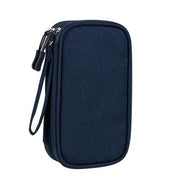 Electronic Accessories Cable Bag Organizer Travel Pouch Storage Cases Charger - Grey V528-CABLESTORAGEPACKAGE-GREY-217330