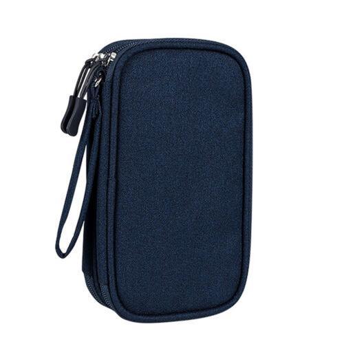 Electronic Accessories Cable Bag Organizer Travel Pouch Storage Cases Charger - Grey V528-CABLESTORAGEPACKAGE-GREY-217330