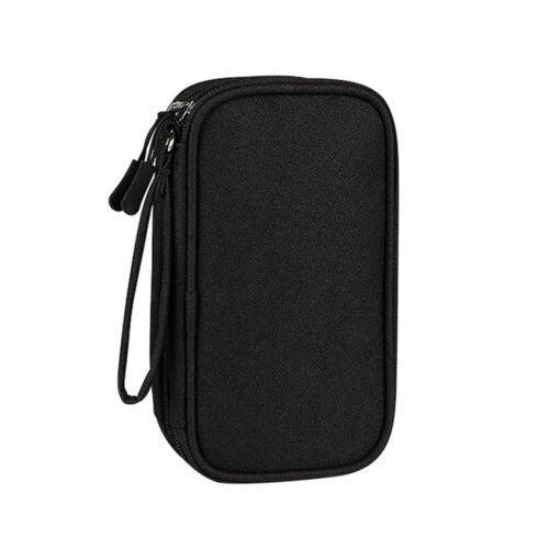Electronic Accessories Cable Bag Organizer Travel Pouch Storage Cases Charger - Pink V528-CABLESTORAGEPACKAGE-PINK-716026