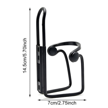 Durable Aluminum Alloy Water Bottle Holder for MTB Bike Bicycle Cycling Cage - Black V528-CAGES-BLACK-343912