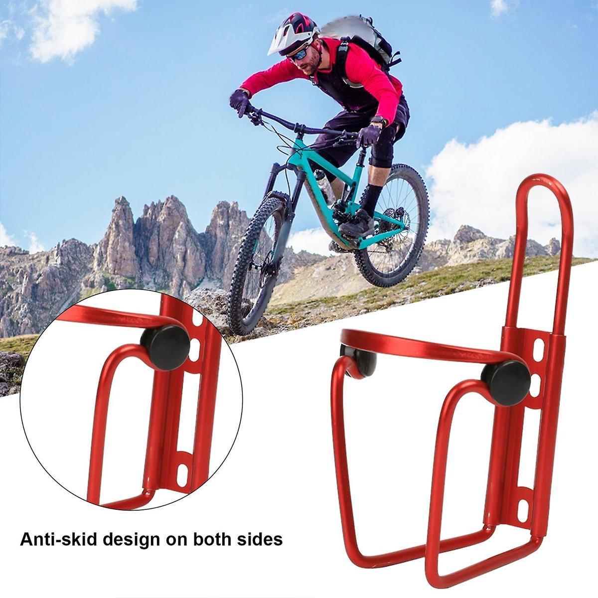 Durable Aluminum Alloy Water Bottle Holder for MTB Bike Bicycle Cycling Cage - Black V528-CAGES-BLACK-343912
