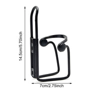 Durable Aluminum Alloy Water Bottle Holder for MTB Bike Bicycle Cycling Cage - Silver V528-CAGES-SILVER-330402