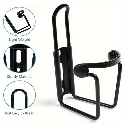 Durable Aluminum Alloy Water Bottle Holder for MTB Bike Bicycle Cycling Cage - Silver V528-CAGES-SILVER-330402