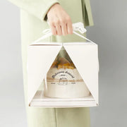 10x Clear Cake Box Set 4 6 8 Inch Durable Versatile Display Packaging Containers - 10pcs-8inch V528-CAKE-BOX-10PCS-8C-854991