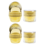 200 Pcs Colored Baking Paper Cupcake Trays Muffin Liners for Party Baking - Rose Gold V528-CAKE-CUP-200PCS-ROSE-RED-807458