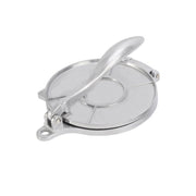 16/20cm Premium Tortilla Press Flat Bread Maker Taco Roti Chapati Health Food - Silver-20cm V528-CAKE-PRESS-SILVER-20CM-349275