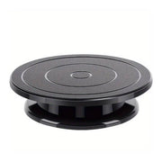 Rotating Cake Turntable Stand Black Plastic Cake Decorating Tools for Baking V528-CAKE-TURNTABLE-BLACK-147375