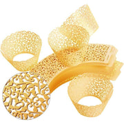 25pcs Laser Cut Cupcake Wrappers Wedding Party Baking Decorations in 8 Colours - White V528-CAKECUP-WHITE-25PCS-10461