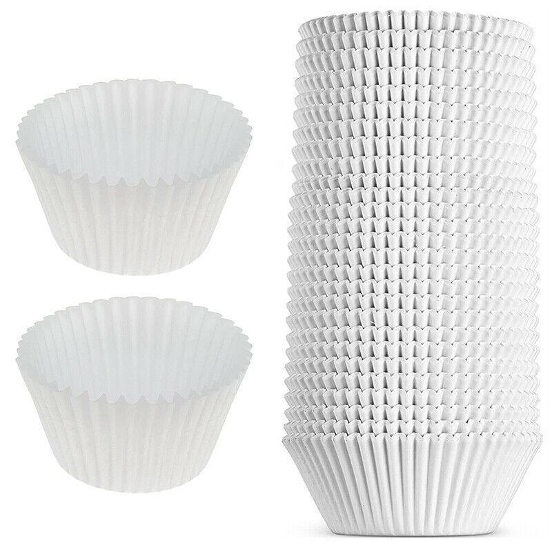 Patty Pans Muffin Cases Choc 600/Pk Cake Boards Cupcake Liners Boxes Baking Cups - 600PCS-4CM V528-CAKEPAPERCUP-10-5CM-600PCS52429