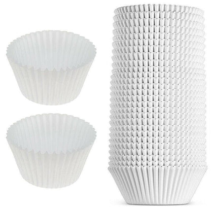 Patty Pans Muffin Cases Choc 600/Pk Cake Boards Cupcake Liners Boxes Baking Cups - 600PCS-2.5CM V528-CAKEPAPERCUP-6CM-600PCS-50367