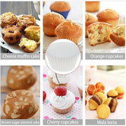 Patty Pans Muffin Cases Choc 600/Pk Cake Boards Cupcake Liners Boxes Baking Cups - 600PCS-2.5CM V528-CAKEPAPERCUP-6CM-600PCS-50367