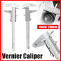 Stainless Steel Vernier Caliper 200mm Micrometer Measuring Tool Gauge Ruler V528-CALLIPER-0-20MM-246633