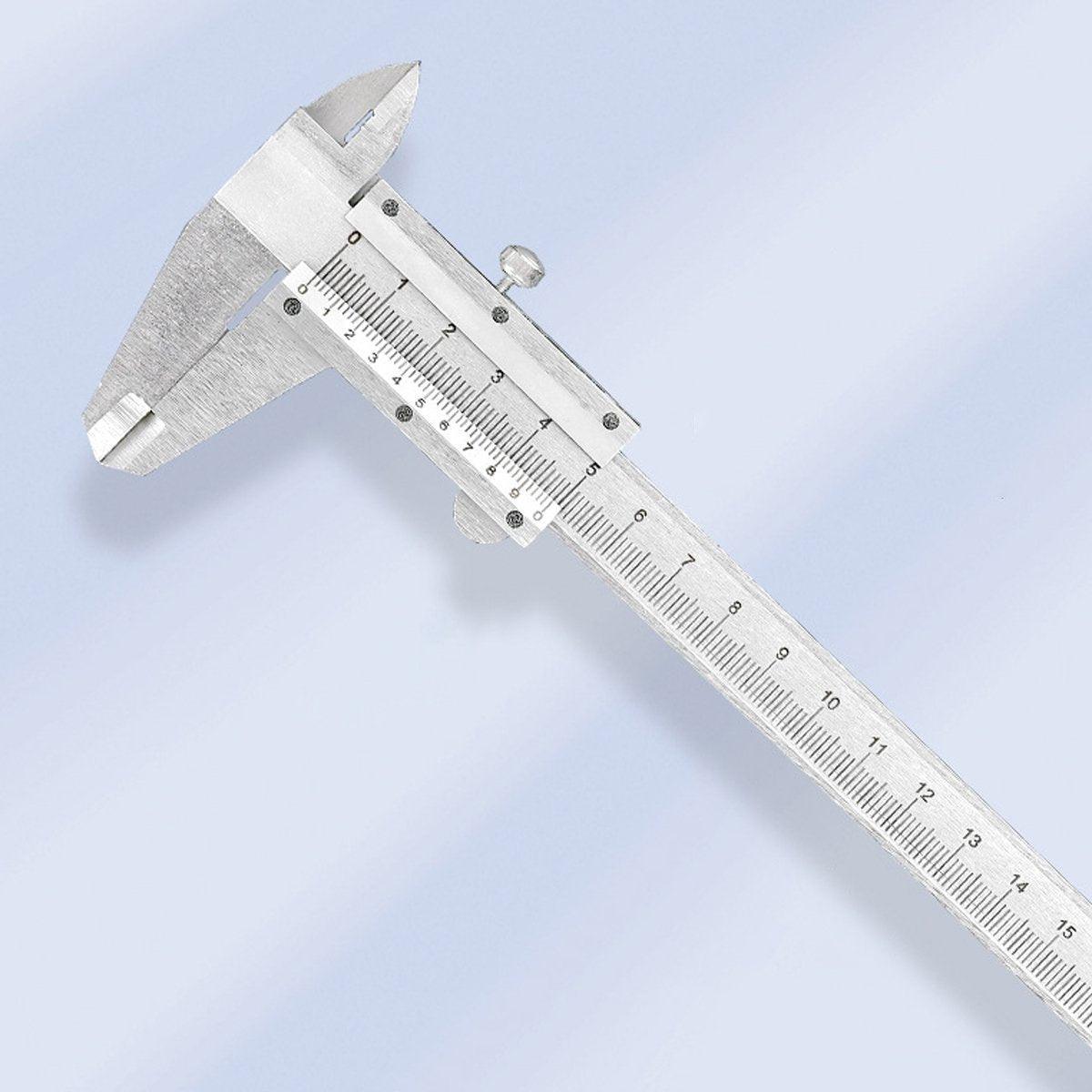 Stainless Steel Vernier Caliper 200mm Micrometer Measuring Tool Gauge Ruler V528-CALLIPER-0-20MM-246633