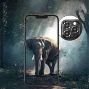 For iPhone 14/14 Plus Metal Camera Lens Glass Screen Protector - Gold V528-CAM14-PLUS-GOLD-535670