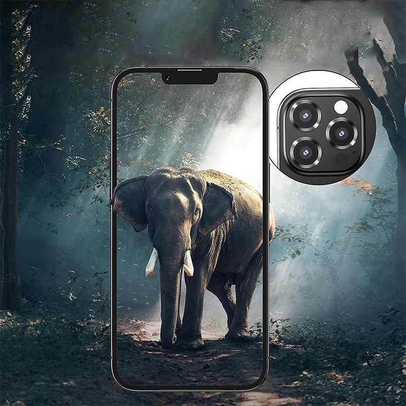 For iPhone 14/14 Plus Metal Camera Lens Glass Screen Protector - Light Puple V528-CAM14-PLUS-PURLE-383055