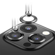 For iPhone 14/14 Plus Metal Camera Lens Glass Screen Protector - Light Puple V528-CAM14-PLUS-PURLE-383055