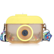 Plastic Camera Straw Mug Backpack Leak Proof Outdoor Travel Mug Hiking Camping V528-CAMERA-CUP-YELLOW-838517
