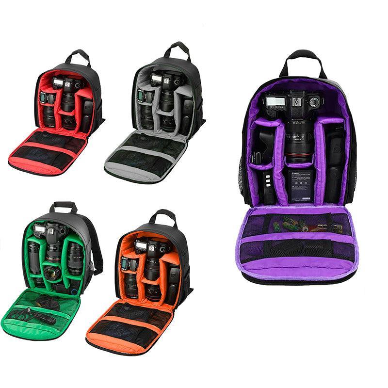 Waterproof DSLR Camera Backpack Multi Functional Rucksack for Canon Nikon Sony - Green V528-CAMERABAG-GREEN-828176