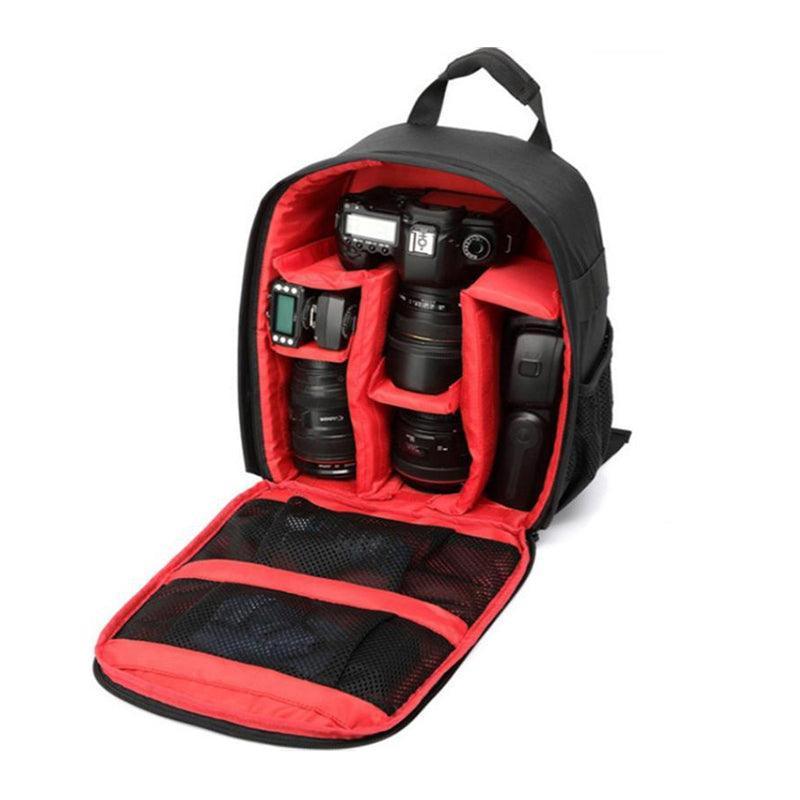 Waterproof DSLR Camera Backpack Multi Functional Rucksack for Canon Nikon Sony - Orange V528-CAMERABAG-ORANGE-668582