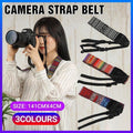 Camera Strap Compatible With Sony Nikon Olympus Dslr Canon Vintage Shoulder Neck - Blue V528-CAMERASTRAP-208-864734