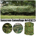 Outdoor Camouflage Mesh Sunscreen Shade Heat Insulation Leaf Decorative Fabrics V528-CAMOUFLAGE-NET-905816