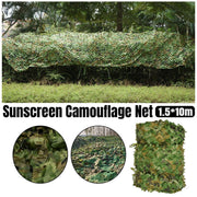 Outdoor Camouflage Mesh Sunscreen Shade Heat Insulation Leaf Decorative Fabrics V528-CAMOUFLAGE-NET-905816
