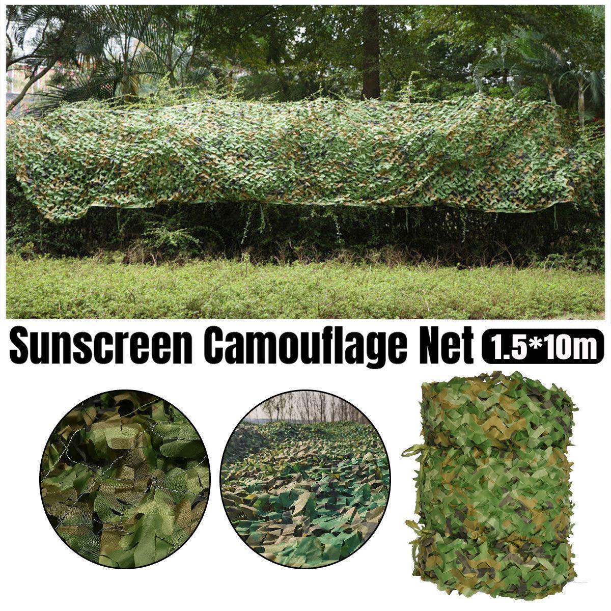 Outdoor Camouflage Mesh Sunscreen Shade Heat Insulation Leaf Decorative Fabrics V528-CAMOUFLAGE-NET-905816