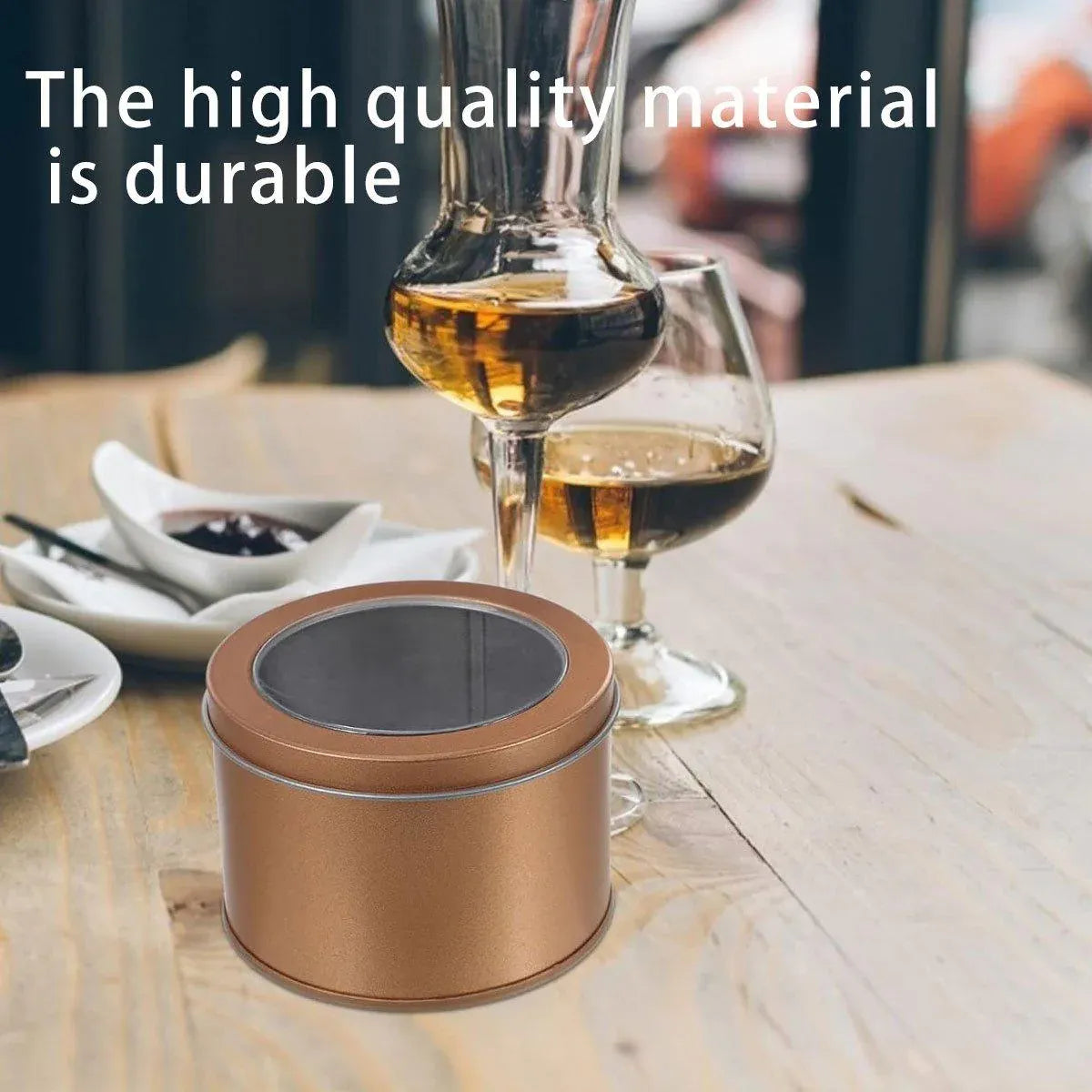 10pcs Open Window Cake Tin Box Bakery Biscuit Packaging Storage Tin Box Set - Sliver V528-CAN-10PCS-SLIVER-9-6-355230