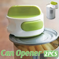 Can Opener Set 2pcs Manual Bottle Opener Stainless Steel Kitchen Tool for Home V528-CAN-OPENER-GREEN-2PCS-225641