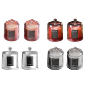 2Pcs Smokeless Glass Aromatherapy Candles Scented Gift Set for Relaxation - Freesia V528-CANDLE-FREESIA-2PCS-176264
