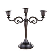 3/5 Arms Alloy Candle Holder Stand Candlesticks Candelabra Wedding Home Decor - 3-Bronze V528-CANDLESTICK-3-TS-420416