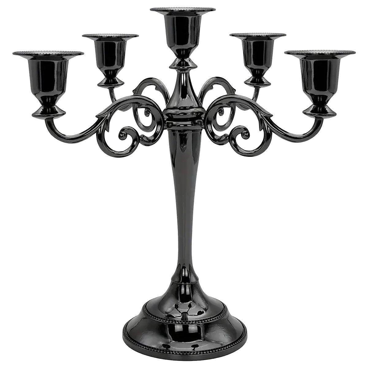 3/5 Arms Alloy Candle Holder Stand Candlesticks Candelabra Wedding Home Decor - 3-Bronze V528-CANDLESTICK-3-TS-420416