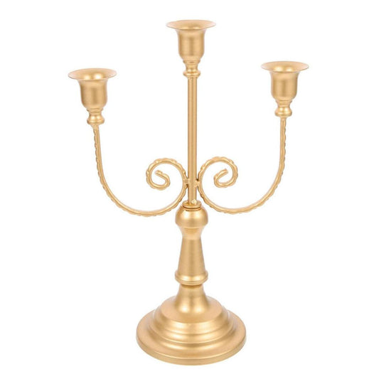 Elegant Metal European Candle Holder Decorative Vintage Lantern Decor Ornament V528-CANDLESTICK-381296