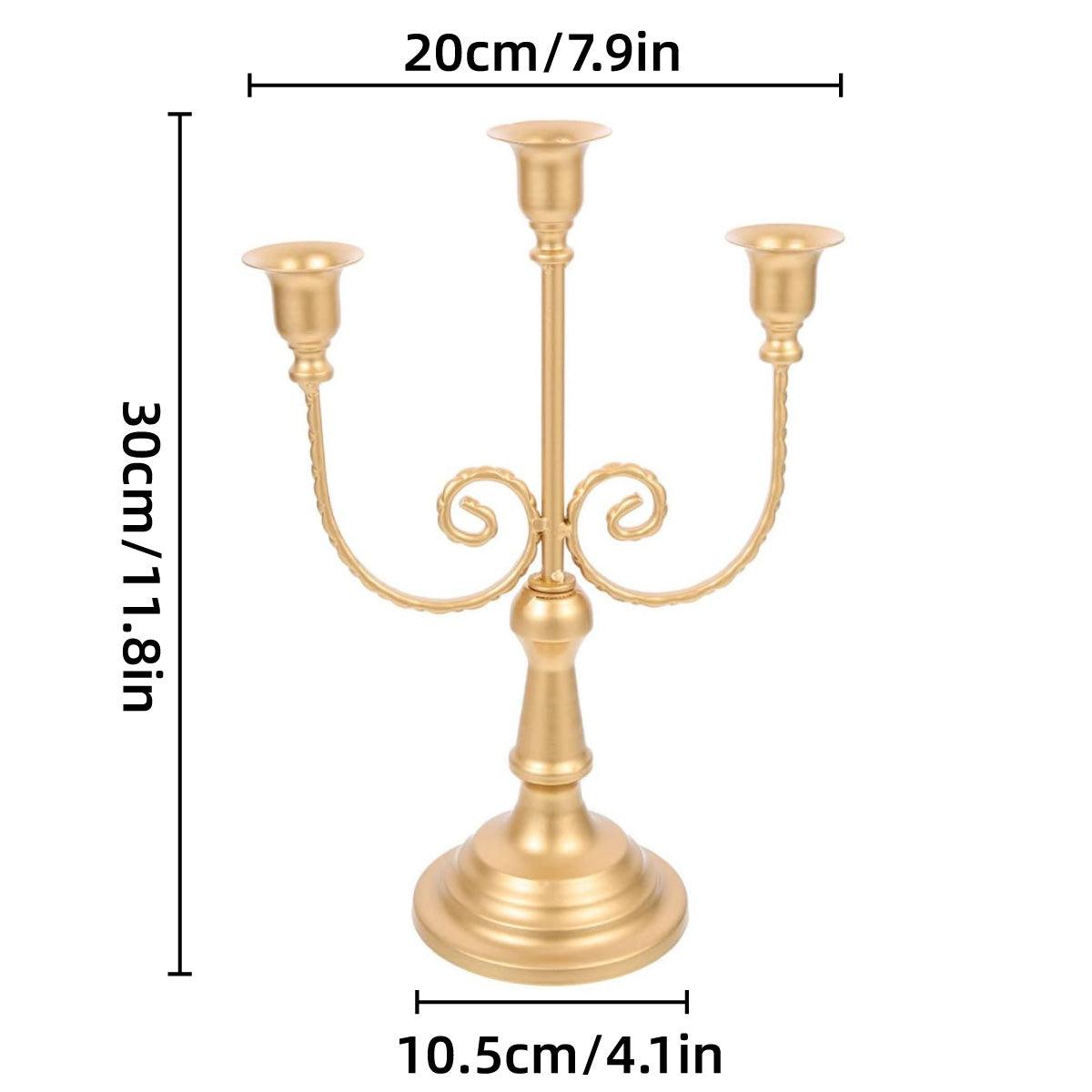 Elegant Metal European Candle Holder Decorative Vintage Lantern Decor Ornament V528-CANDLESTICK-381296