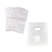 100Pcs Clear Daisy Cookie Bags with Handle - Party Candy Packaging - Daisy V528-CANDYBAG-DAISY-847175