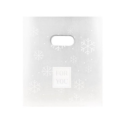 100Pcs Clear Daisy Cookie Bags with Handle - Party Candy Packaging - Daisy V528-CANDYBAG-DAISY-847175