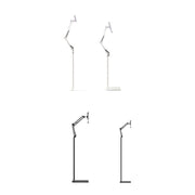 Hands Free Floor Stand Adjustable Bed Clip Holder For Tablet iPad iPhone Switch - 175cm White(Floor V528-CANTILEVERSTAND-175CM-WHITE-58419