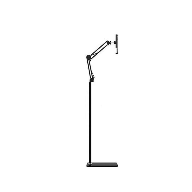 Hands Free Floor Stand Adjustable Bed Clip Holder For Tablet iPad iPhone Switch - 175cm White(Floor V528-CANTILEVERSTAND-175CM-WHITE-58419
