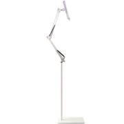 Hands Free Floor Stand Adjustable Bed Clip Holder For Tablet iPad iPhone Switch - 175cm White(Floor V528-CANTILEVERSTAND-175CM-WHITE-58419