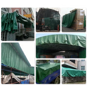 Heavy Duty Waterproof Canvas Tarp Tarpaulin Sun Block Dustproof Army Shelter - 3x4m(2.8x3.8m) V528-CANVAS-3-4M-634857