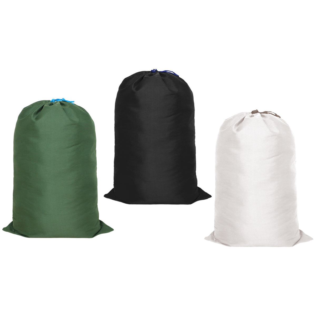 Canvas Drawstring Large Bag Pouch Clothes Craft Storage Laundry - Black-48X80cm V528-CANVAS-BAG-BLACK-48-80-518542