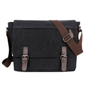 Canvas Messenger Shoulder Bag Large Capacity Crossbody Travel Work Handbag V528-CANVAS-BAG-BLACK-904884