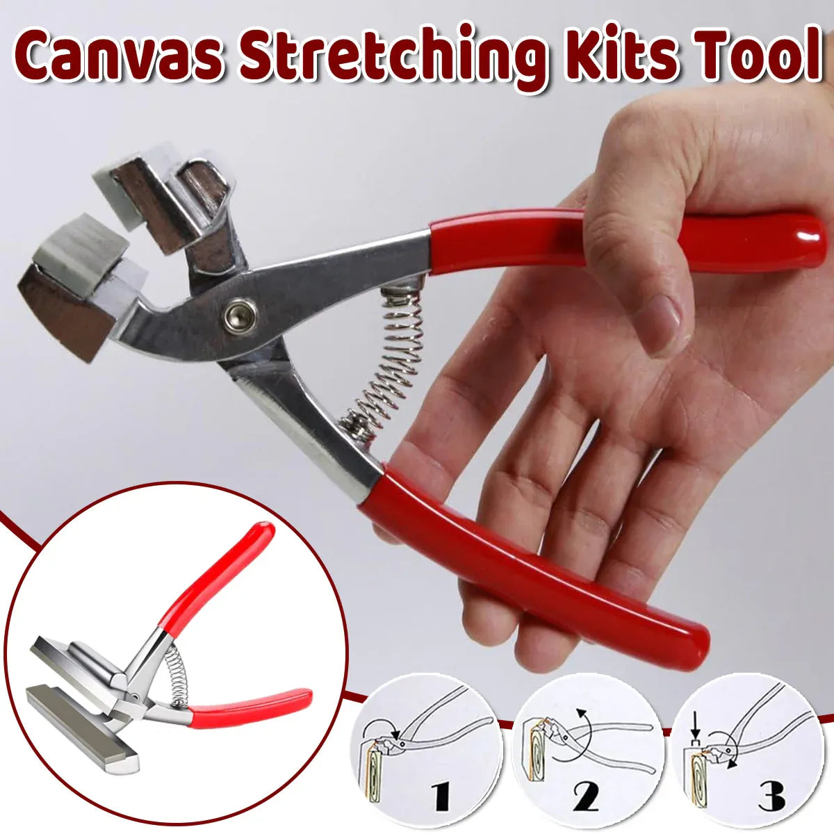 Canvas Stretching Kits Tools Canvas Plier Staple Remover Professional Wide Tool V528-CANVAS-HOLDER-730164