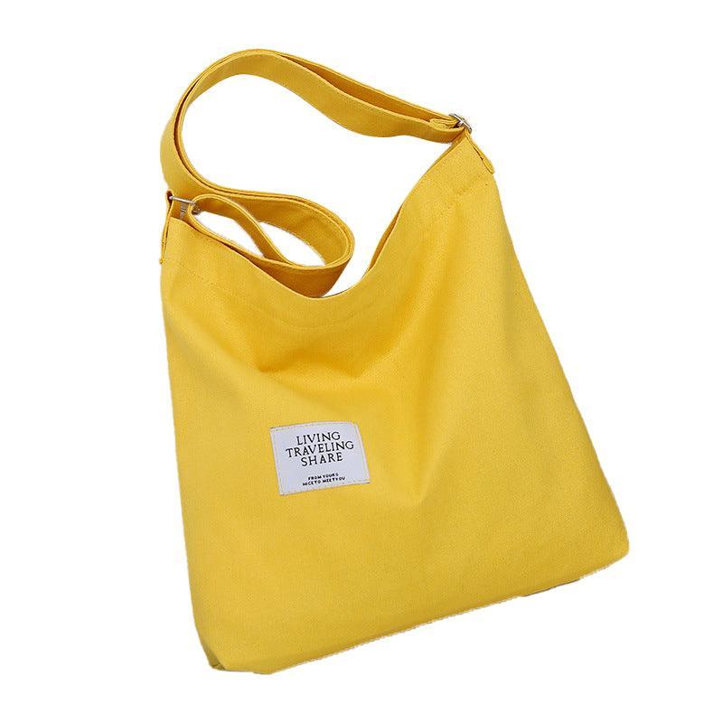 Womens Large Canvas Handbag Ladies Travel Messenger Shoulder Bag Hobo Tote Purse - Light Grey V528-CANVASBAG-LIGHTGREY-91604