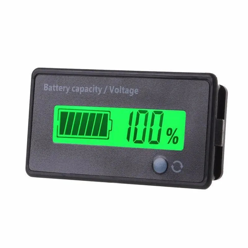 Lcd 12V-48V Battery Capacity Indicator Voltage Voltmeter Monitor Meter Caravan V528-CAPACITYINDICATOR-202456